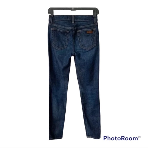 Joe's x Revolve Women's Skinny Ankle DarkWash Brilla Jeans. size 32 - Picture 4 of 7